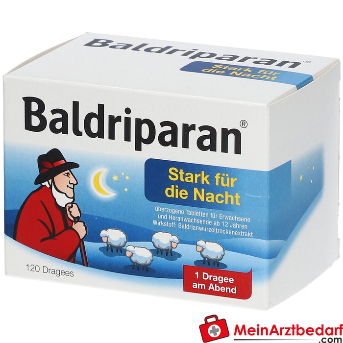 Baldriparan® Forte per la notte, 120 pezzi.