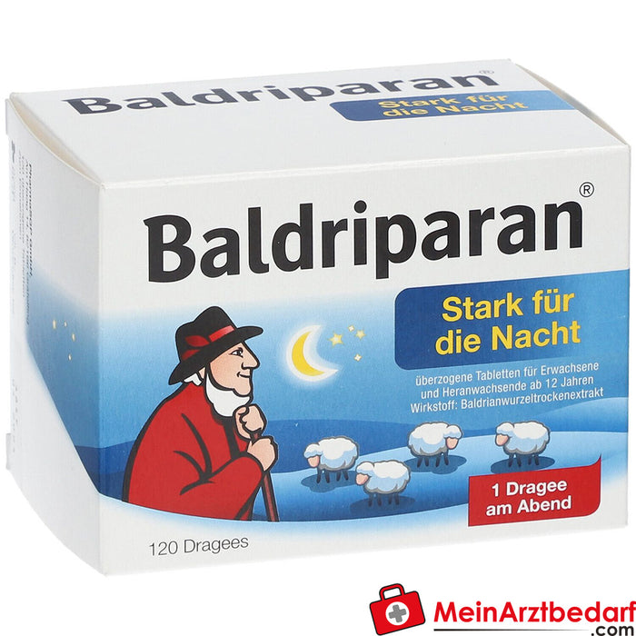 Baldriparan® Forte per la notte, 120 pezzi.