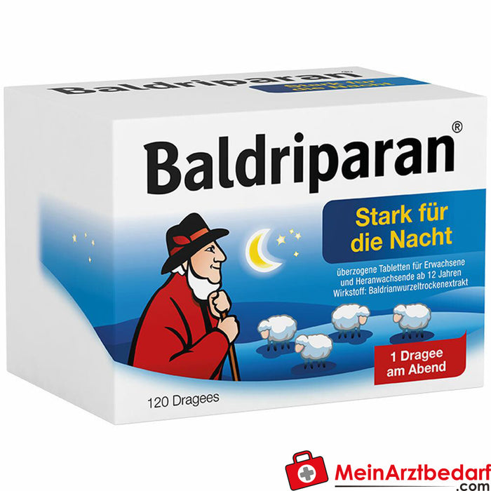 Baldriparan® Strong for the night，120 件。