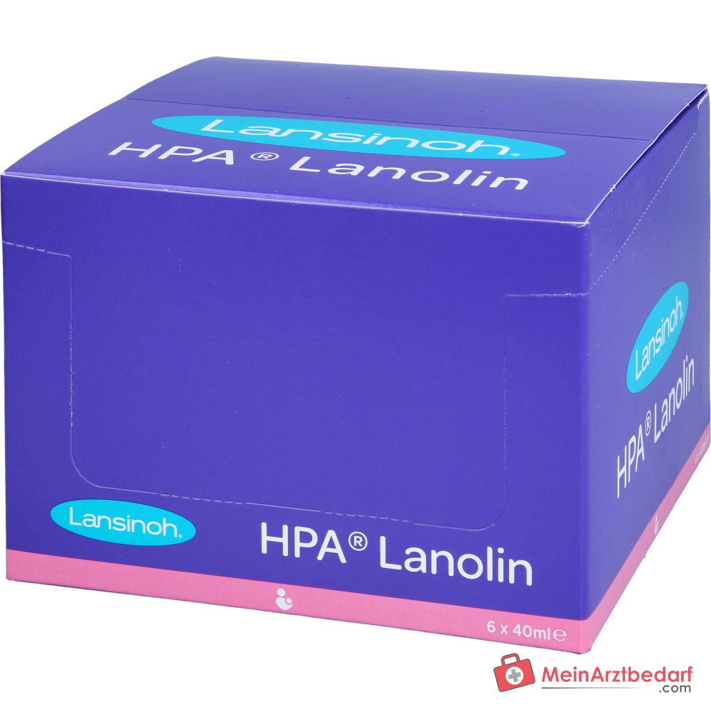 Lansinoh HPA Lanolin Brustwarzensalbe 100% Lanolin Tube