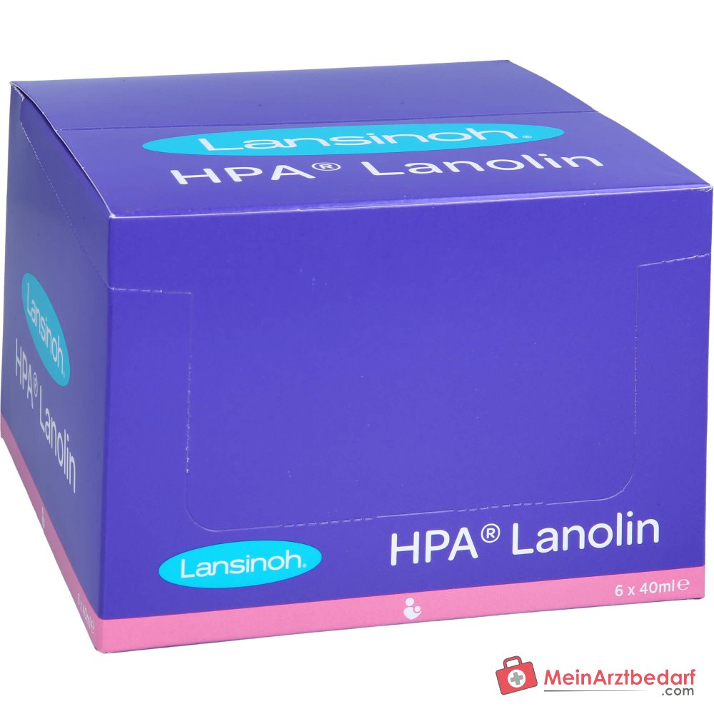 Lansinoh HPA Lanolin Brustwarzensalbe 100% Lanolin Tube
