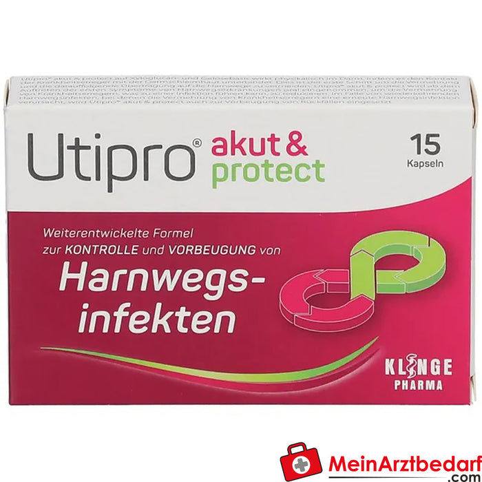 Utipro® akut &amp; protect, 15 pièces