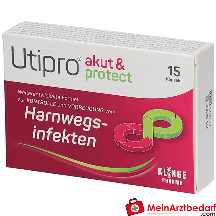 Utipro® acuut &amp; beschermen, 15 stuks.