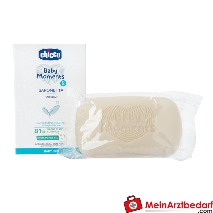 Chicco 婴儿护肤 - 皂条，100 克，0 米以上