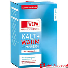Kalt-Warm Kompresse 12 x 29cm mit Fixierband, 1 St..