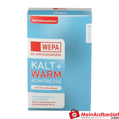 Kalt-Warm Kompresse 12 x 29cm mit Fixierband, 1 St..
