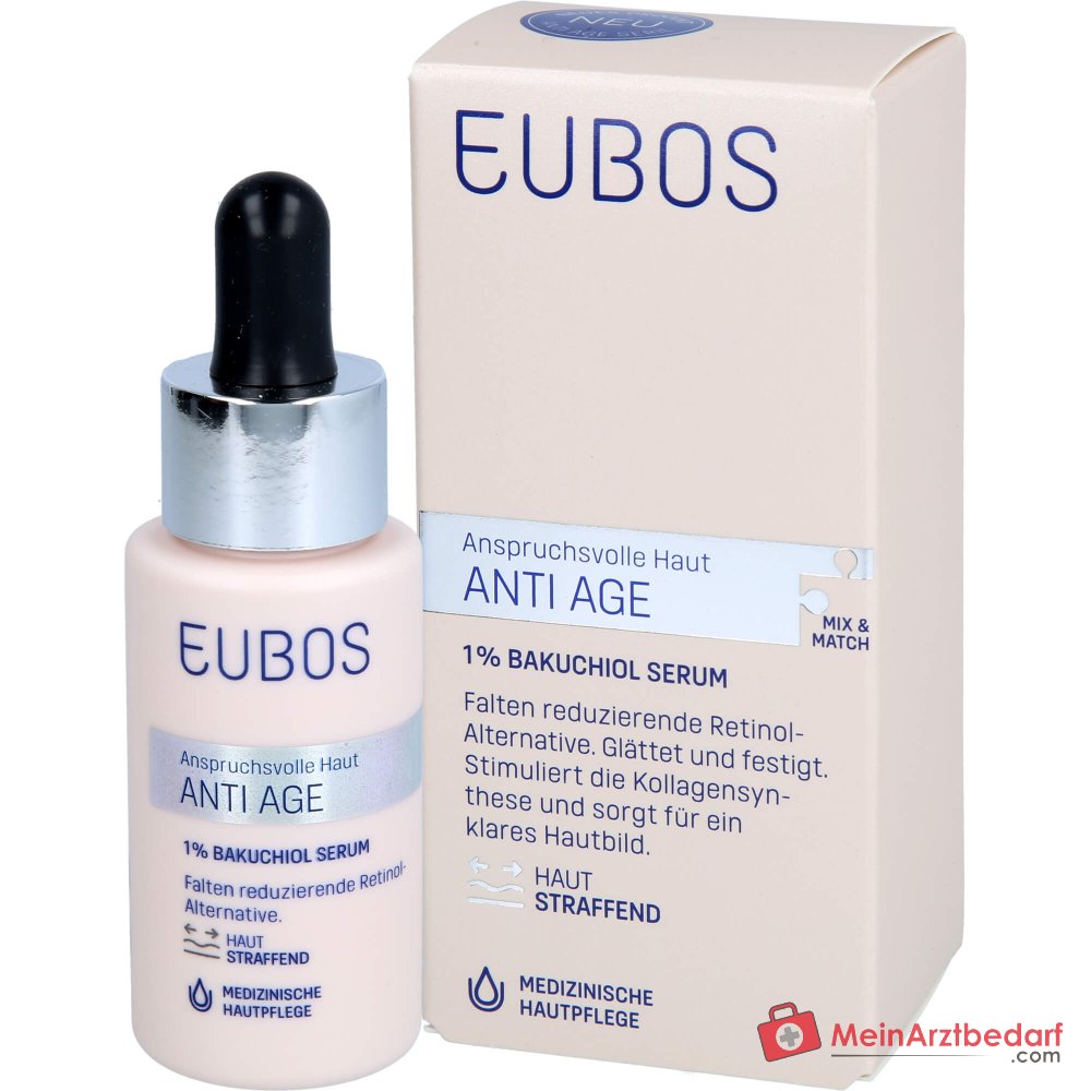 Eubos Anti Age 1% Bakuchiol Serum, 30 ml