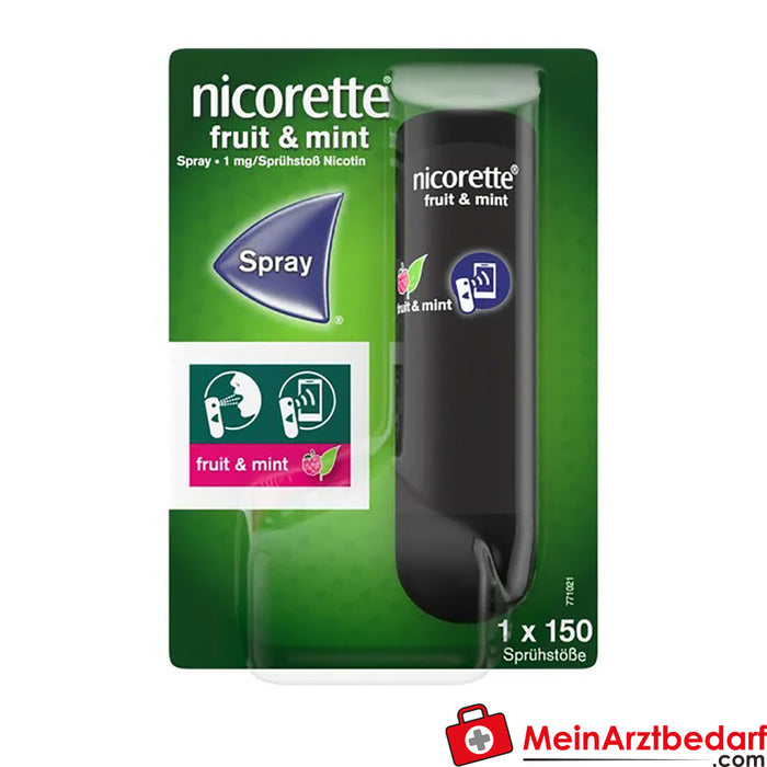 Nicorette® Fruit & Mint Spray