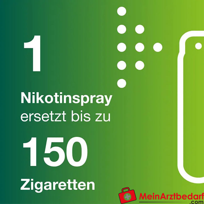 Nicorette® Fruit &amp; Mint Spray, 2 szt.