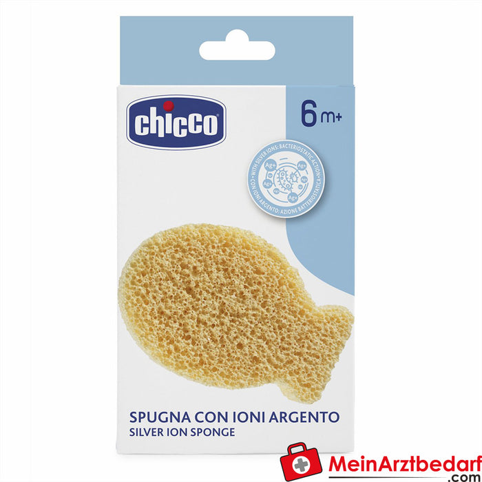 Chicco Pez esponja iónico plateado