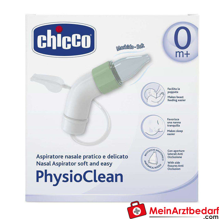 Chicco Środek do usuwania śluzu z nosa "Physioclean
(ustnik, filtr jednorazowy, końcówka)