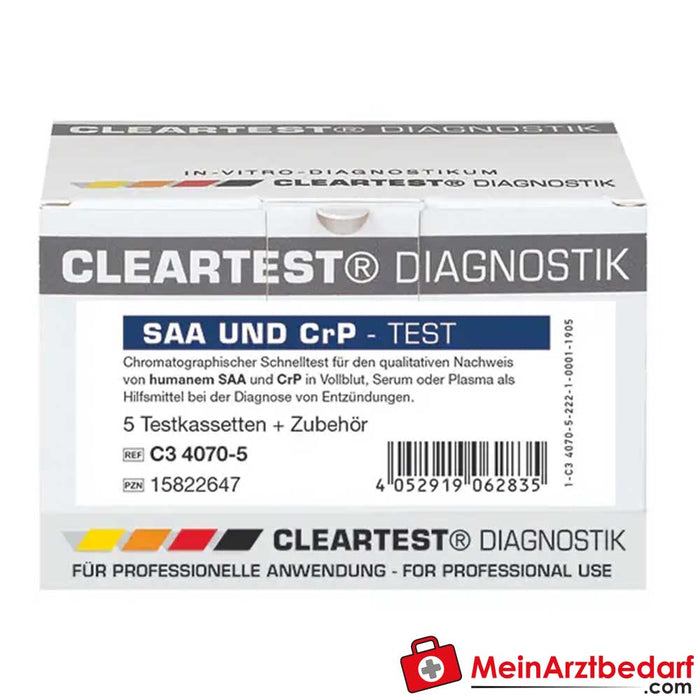 Cleartest® SAA 和 CRP 快速检测试剂盒