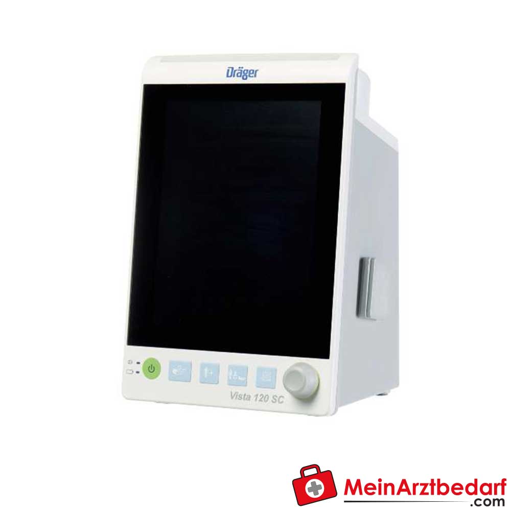 Dräger Vista 120 SC Patientenmonitor mit Nellcor-SpO2.