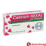 Cetirizin HEXAL 10 mg Filmtabletten bei Allergien.