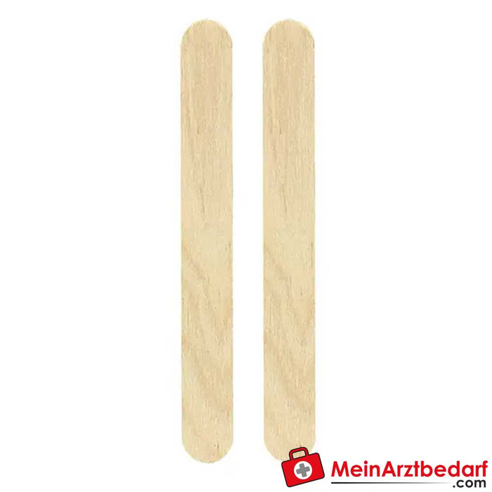 Medispat Clean espátula de boca de madera, 100 piezas