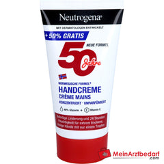 Neutrogena Norwegische Formel Konzentrierte unparfümierte Handcreme, 75 ml.