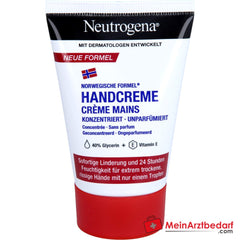 Neutrogena Norwegische Formel Konzentrierte Handcreme unparfümiert, 50 ml.