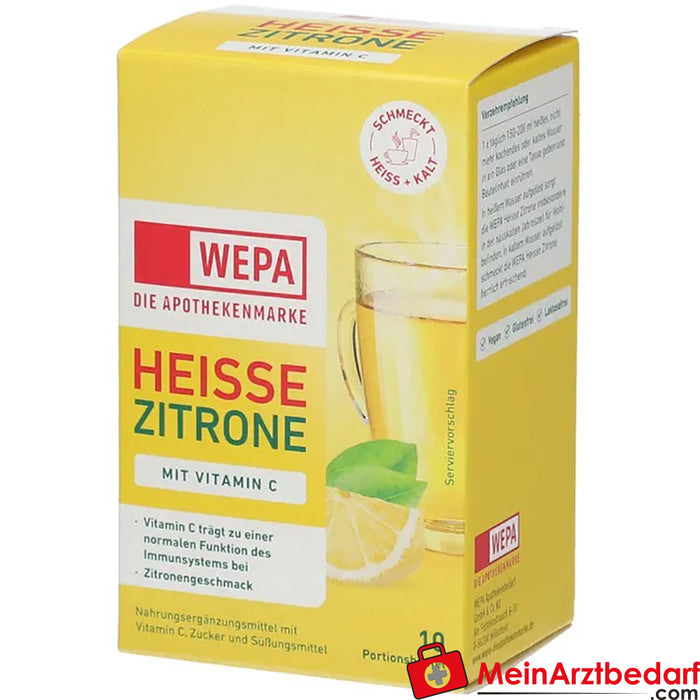 WEPA HEISSE ZITRONE, 100g