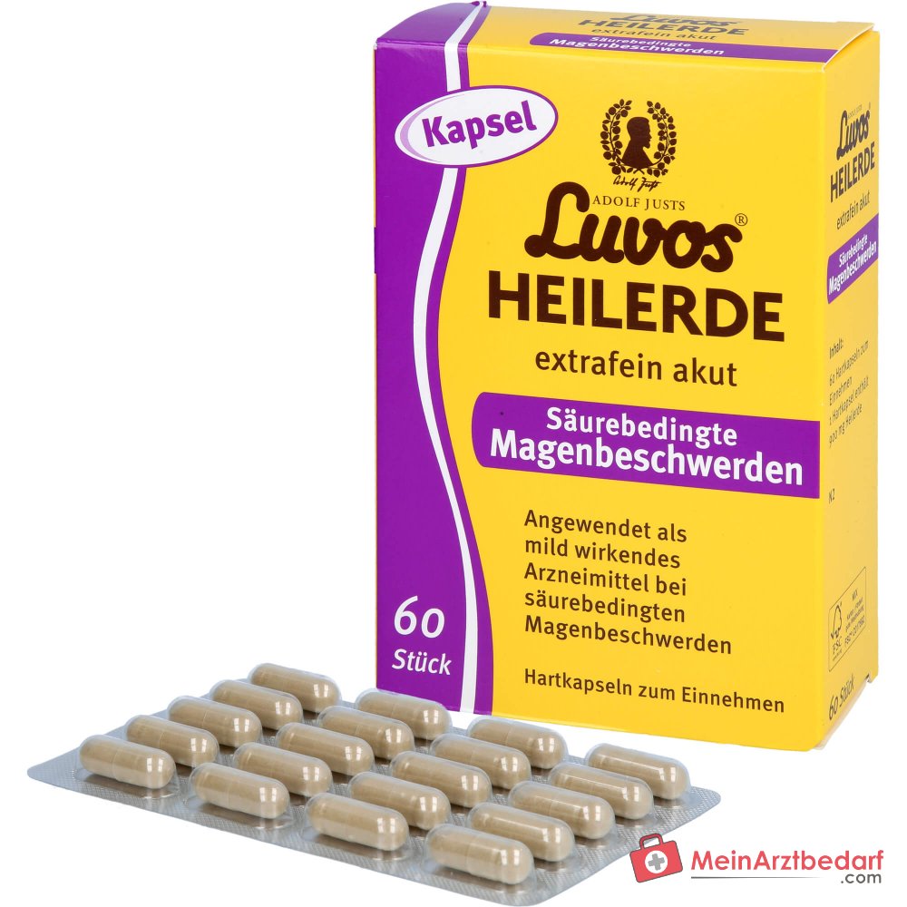 Luvos Heilerde extrafein akut Kapseln, 60 St..