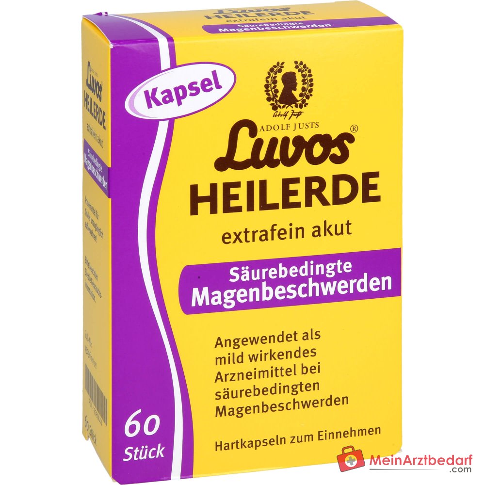 Luvos Heilerde extrafein akut Kapseln, 60 St..