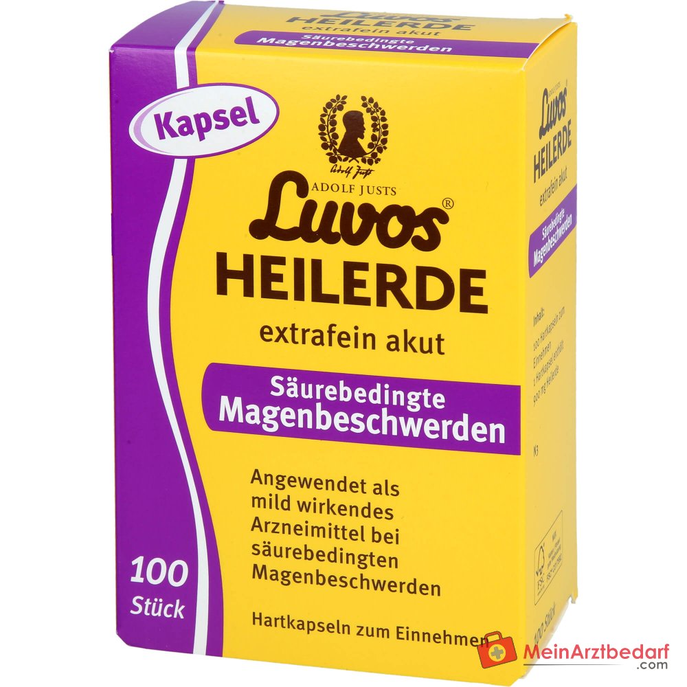 Luvos Heilerde extrafein akut Kapseln, 100 St..