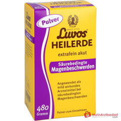 Luvos Heilerde extrafein akut Pulver, 480 g.
