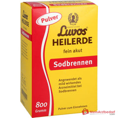 Luvos Heilerde fein akut Heilerde Pulver, 800 g.