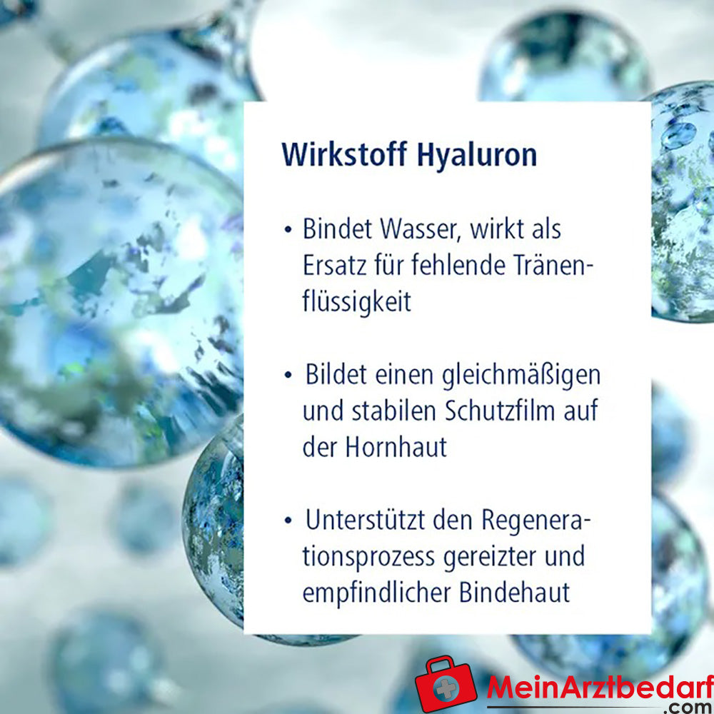 DR. THEISS Hydro med Green Augentropfen, 7ml.