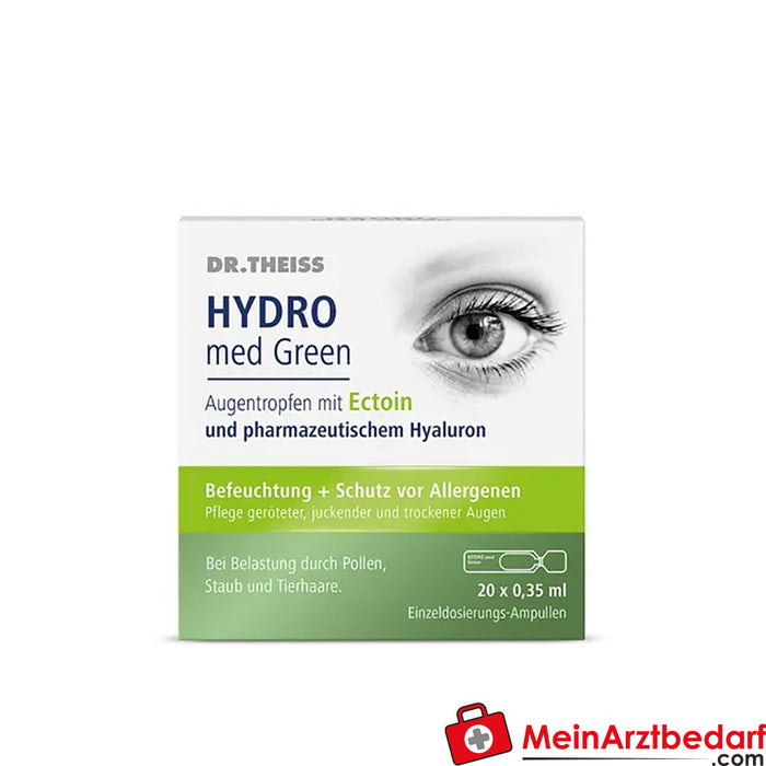 DR. THEISS Hydro med Groene oogdruppels, 7ml