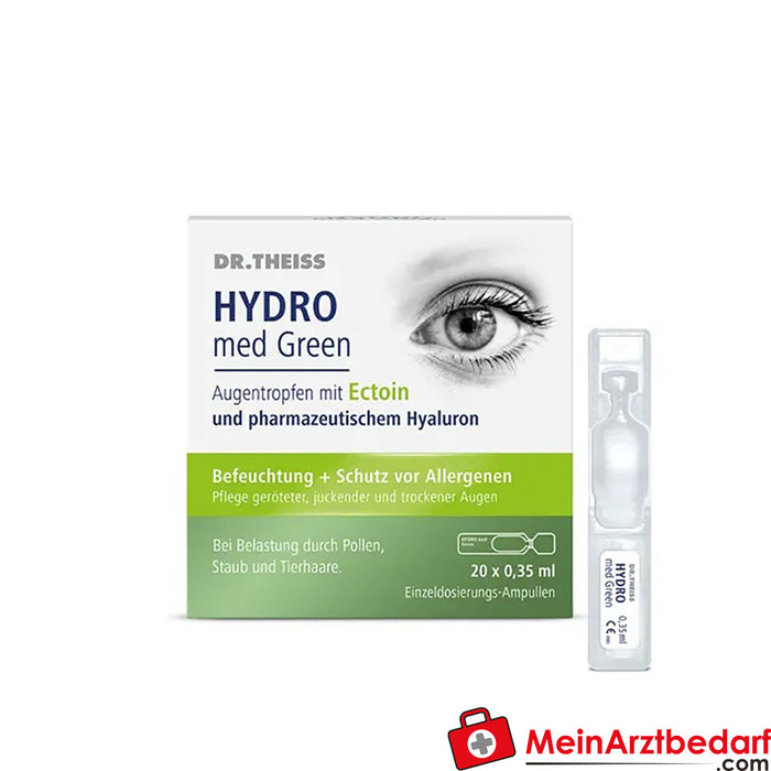 DR. THEISS Hydro med Colírio verde, 7ml