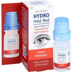 Dr. Theiss Hydro med Red Dexpanthenol / Carbomer Augentropfen, 10 ml.