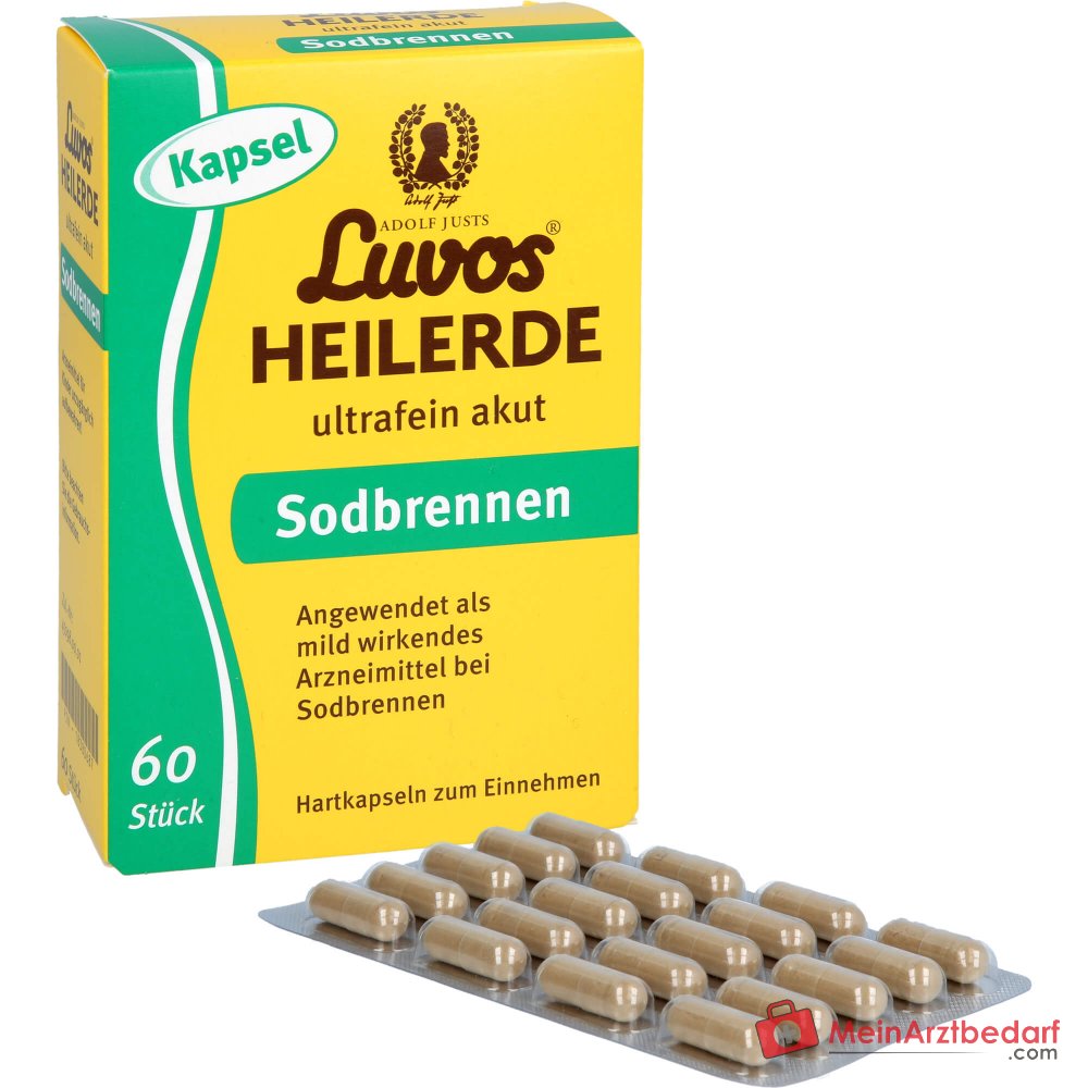 Luvos Heilerde ultrafein akut Sodbrennen Kapseln, 60 St..
