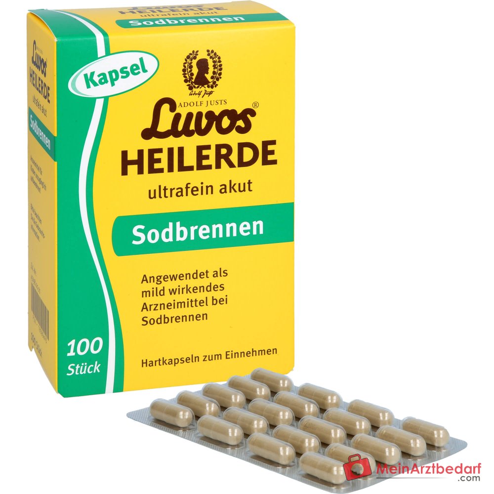 Luvos Heilerde ultrafein akut Sodbrennen Kapseln, 100 St..