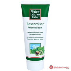 Allgäuer Latschenkiefer Besenreiser Pflegebalsam Latschenkiefernöl / Rosskastanie / Tigerkraut / Weinlaub / Menthol / Panthenol Balsam, 75 ml.