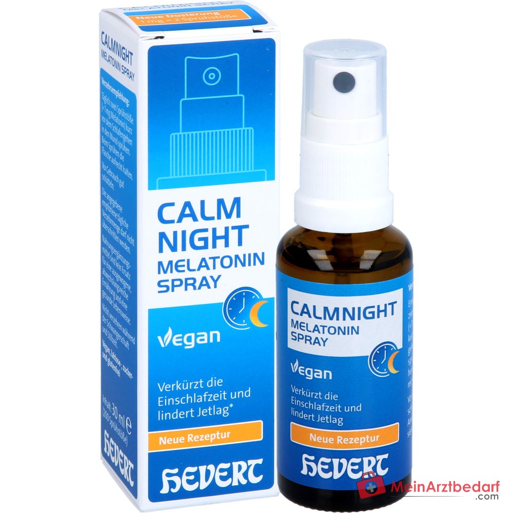 Hevert CalmNight Melatonin Spray, 30 ml