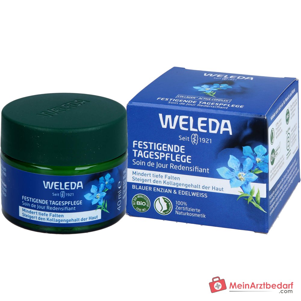 Weleda Festigende Tagespflege Blauer Tagescreme, 40 ml