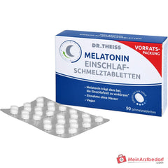 Dr. Theiss Melatonin Einschlaf-Schmelztabletten Melatonin 1 mg Schmelztabletten, 90 St..