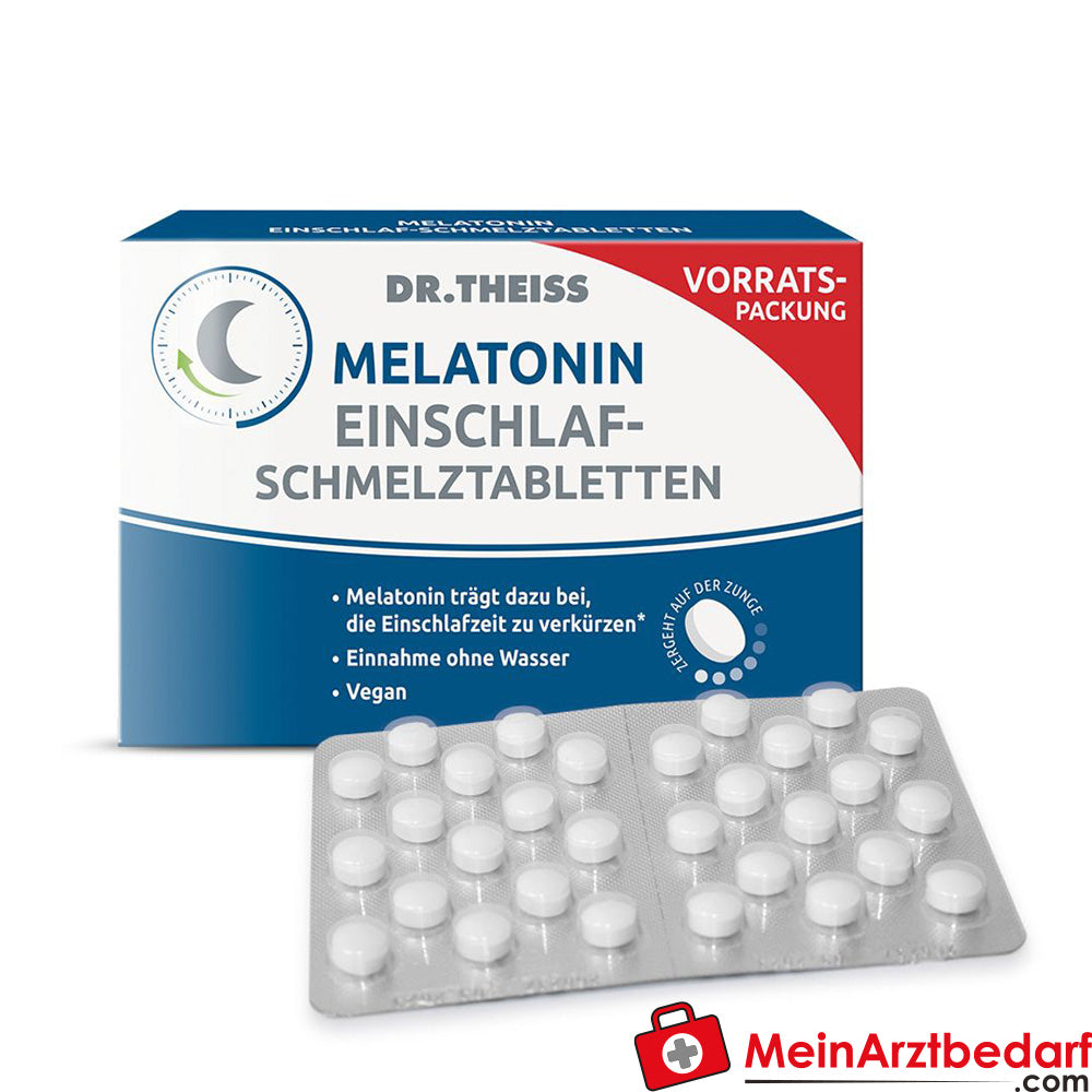 DR. THEISS Melatonin Einschlaf-Schmelztabletten.