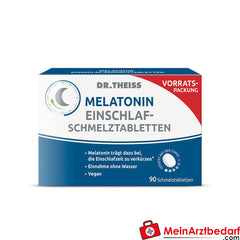 DR. THEISS Melatonin Einschlaf-Schmelztabletten.