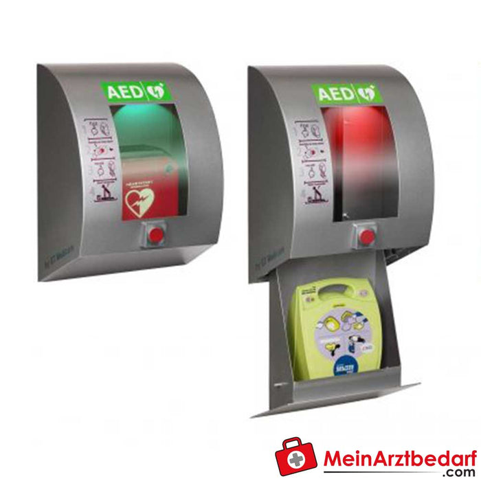 Armadio a muro SixCase Outdoor AED fino a -15 °C (alluminio)