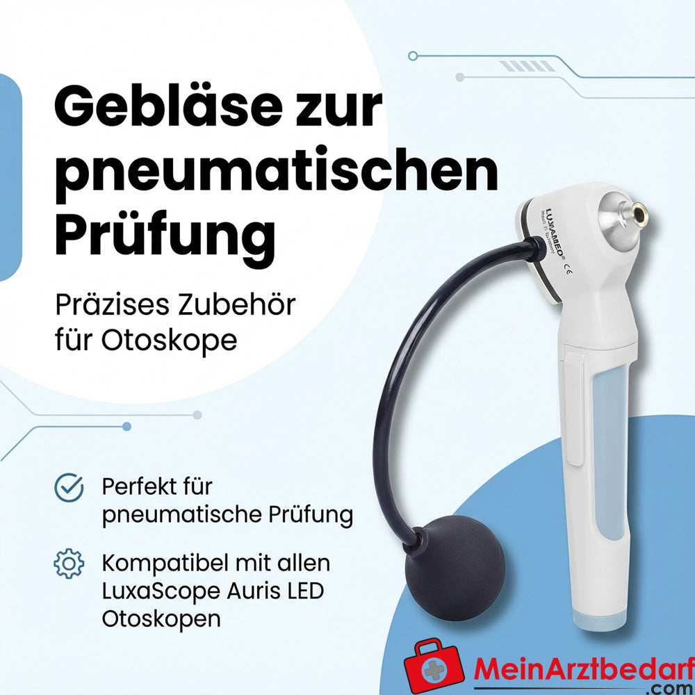 LUXAMED blower for pneumatic testing