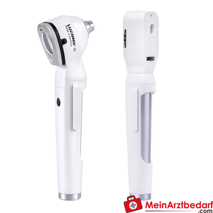 LUXAMED LuxaScope Auris Set LED 2.5 V, (otoscope + ophtalmoscope + 2 poignées)