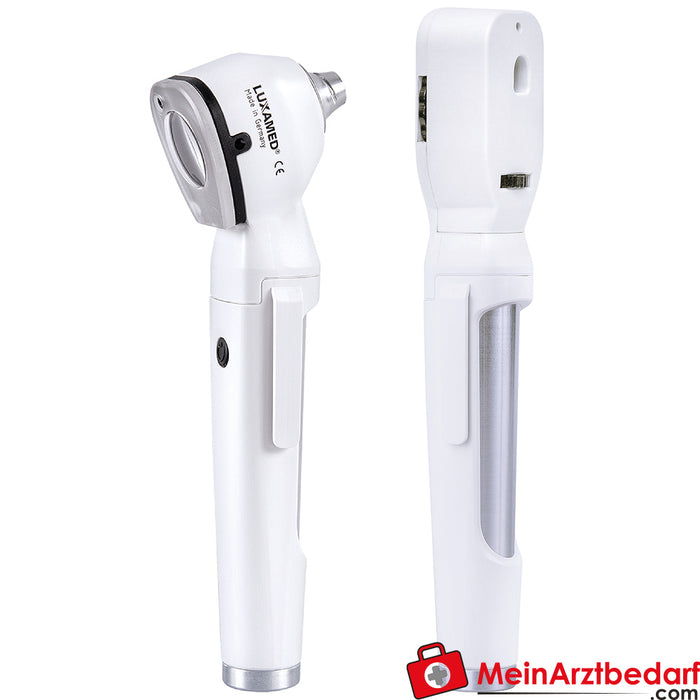 LUXAMED LuxaScope Auris Set LED 3.7 V (rechargeable), incl. USB charger EU/UK/US, (otoscope + ophthalmoscope + 2 handles)