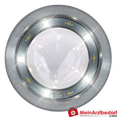 LUXAMED LuxaScope Dermatoskop CCT LED 2.5 V, Kontaktscheibe MIT Skalierung.