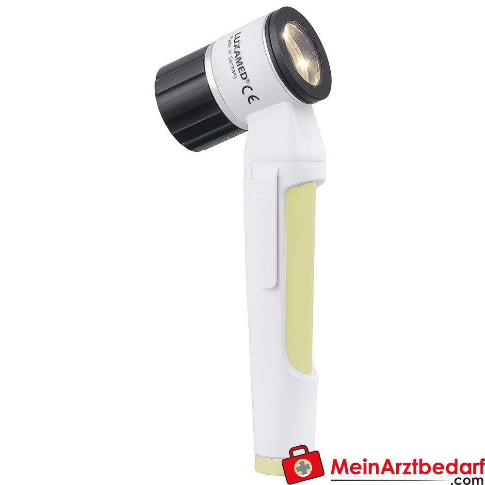 Luxamed LuxaScope Dermatoskop LED 2.5 V, Kontaktscheibe mit Skala.