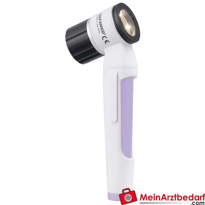 LUXAMED LuxaScope dermatoskop LED 2,5 V "Colour-Edition", ölçekli kontak disk