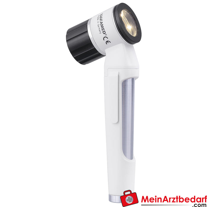 LUXAMED LuxaScope Dermatoscope LED 2.5 V, disque de contact SANS échelle graduée