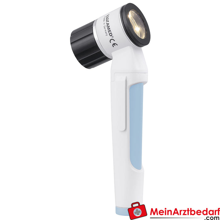 LUXAMED LuxaScope Dermatoscope LED 2.5 V "Colour-Edition", disque de contact SANS échelle graduée