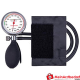 LUXAMED bloeddrukmeter 2-buis met metalen ring, zwart