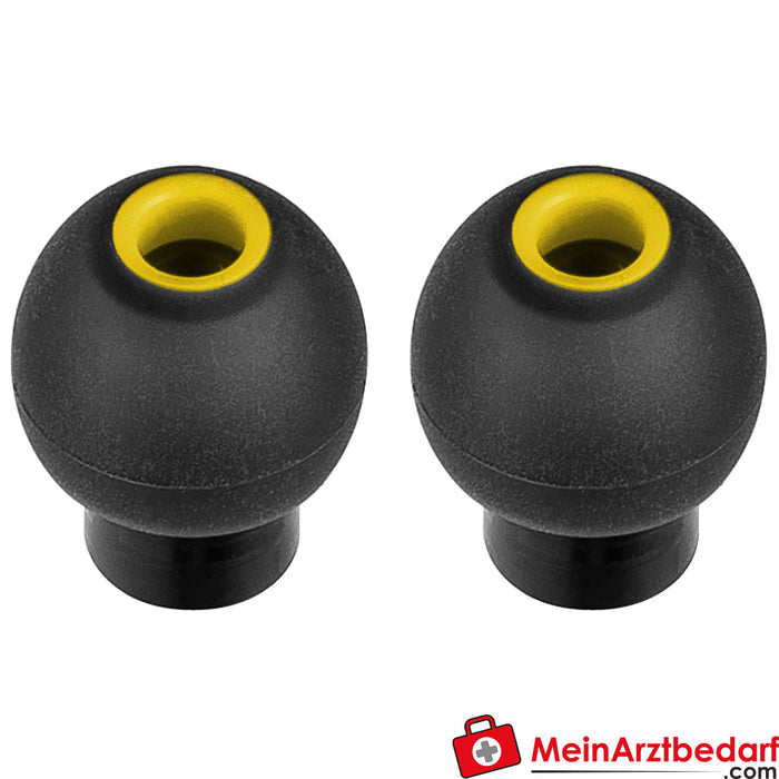 Tampões para os ouvidos LUXAMED SOFTBUDS, conjunto tamanho S / M / L (3 pares)